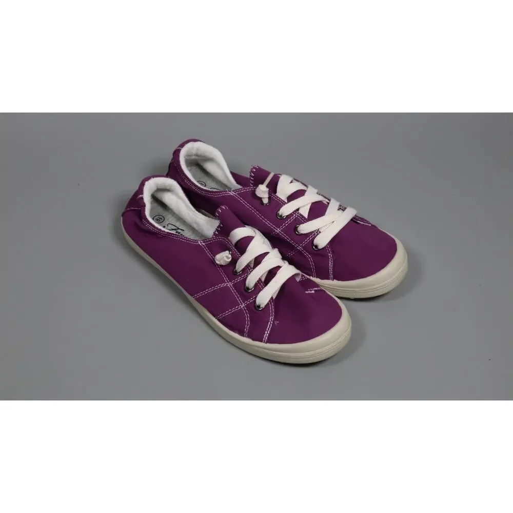 Forever Link Comfort-01 Women's Classic Slip-On Comfort Fashion Sneaker Size 8.5